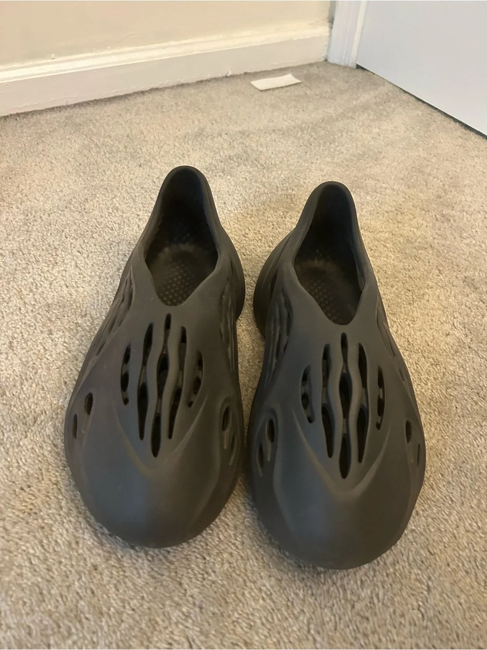 Adidas Black Yeezy Men’s Foam Runners